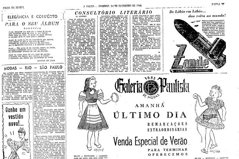 Romance de estreia de Clarice Lispector é 'nobre realização', escreveu Candido na Folha em 1944
