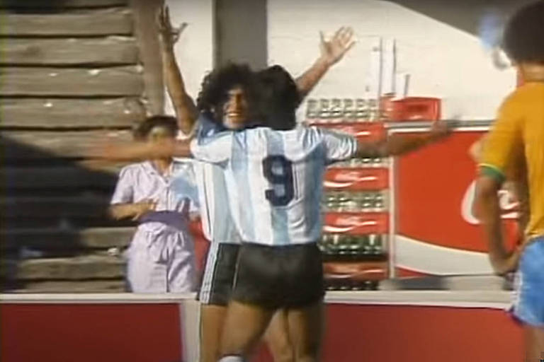 Há 40 anos, Diego Maradona marcava o seu único gol contra o Brasil