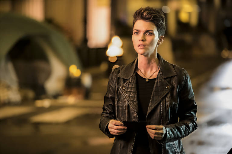 
A atriz Ruby Rose, ex-'Batwoman'