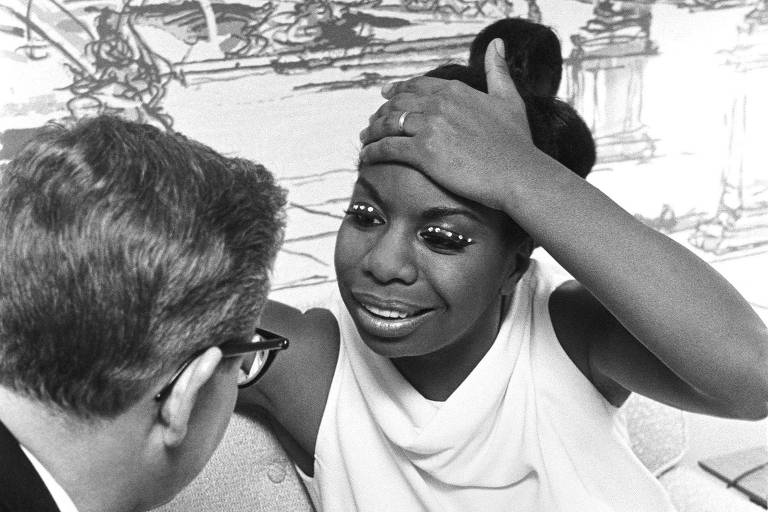 A cantora Nina Simone, em cena do documentário 'What Happened, Miss Simone?', de Liz Garbus