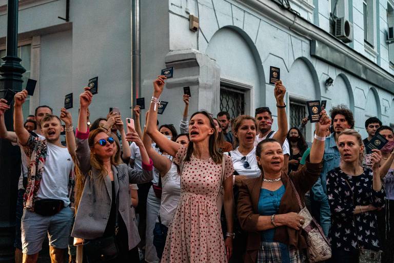 Seis meses de protestos em Belarus