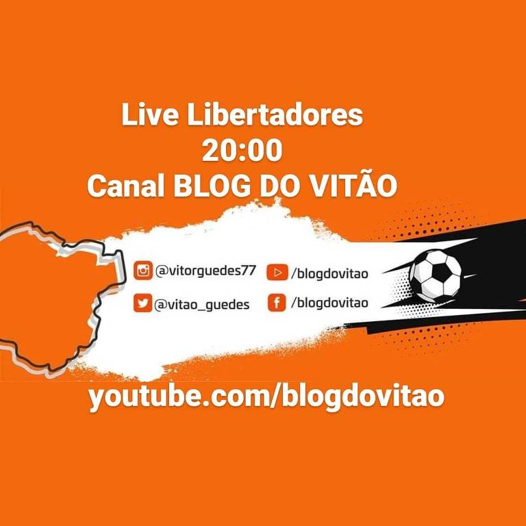 Ilustração da Live do Canal Blog do Vitão