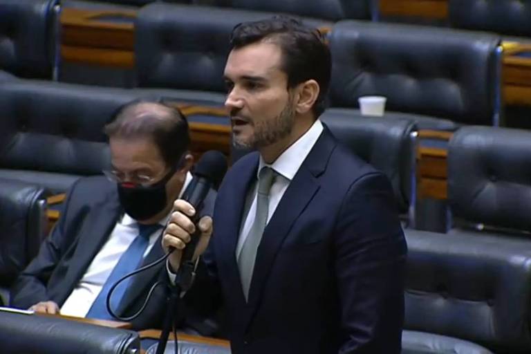 Deputado Celso Sabino (PSDB-PA) durante sessão da Câmara