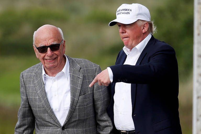 Rupert Murdoch e Donald Trump