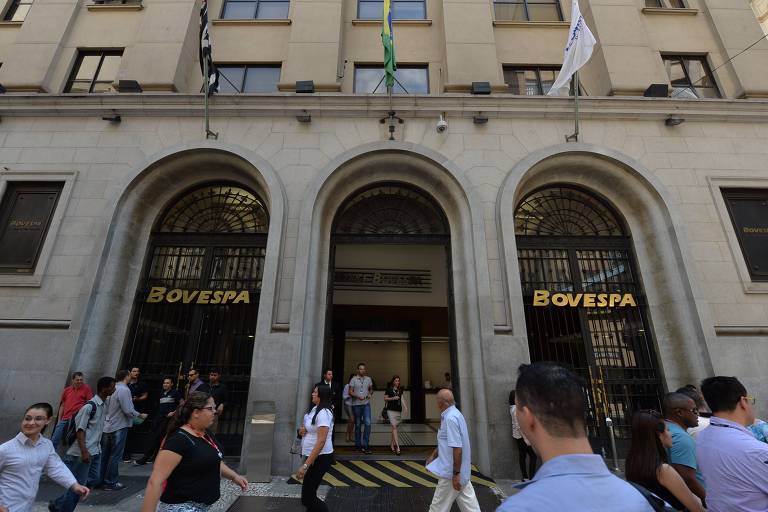 Edifício-sede da Bovespa, hoje B3, na região central da capital paulista  