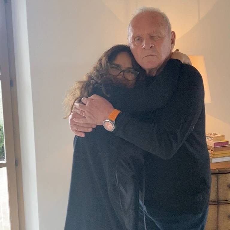 Salma Hayek e Anthony Hopkins