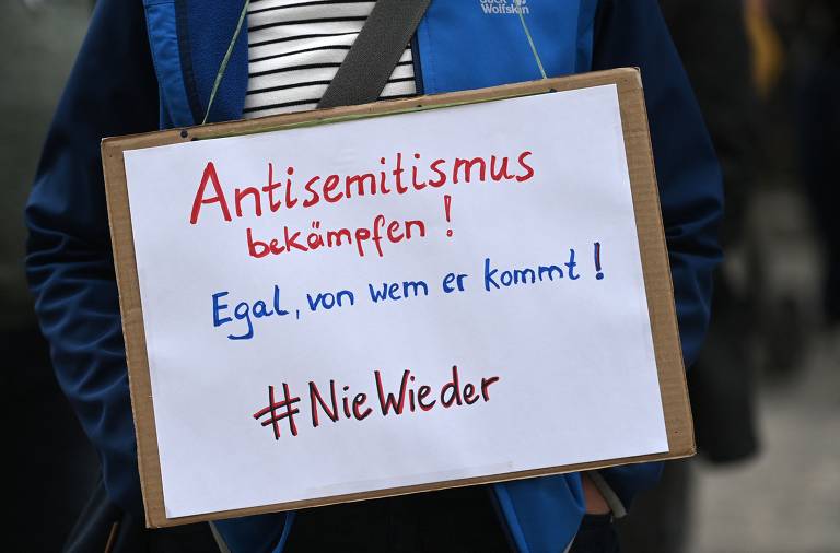 Antissemitismo em protestos pró-Palestina preocupa governos europeus