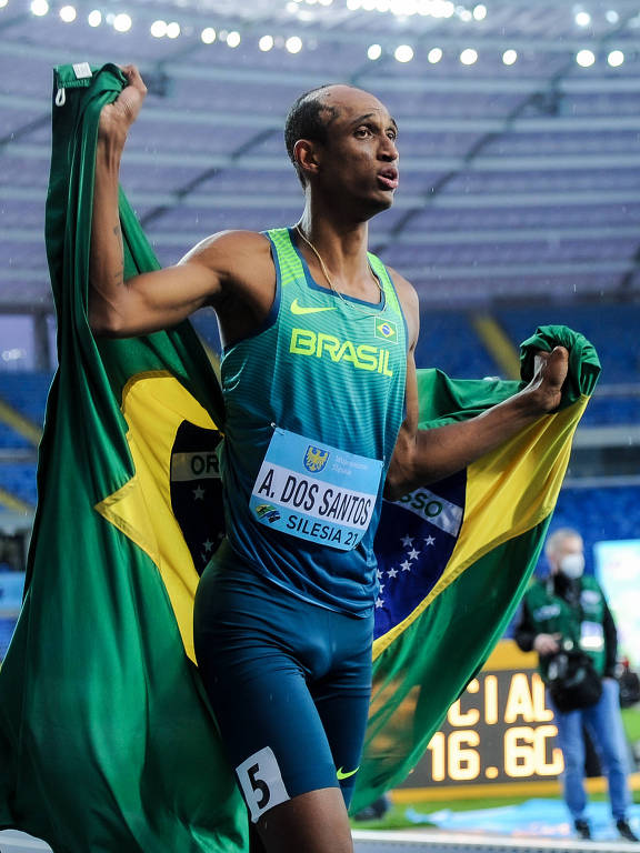 Alison dos Santos, o Piu, destaque brasileiro dos 400 m com barreiras