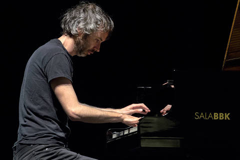 7-10-2016  -  James Edward Rhodes,  escritor e pianista britânico-Espanhol. (Foto Sala BBK    )