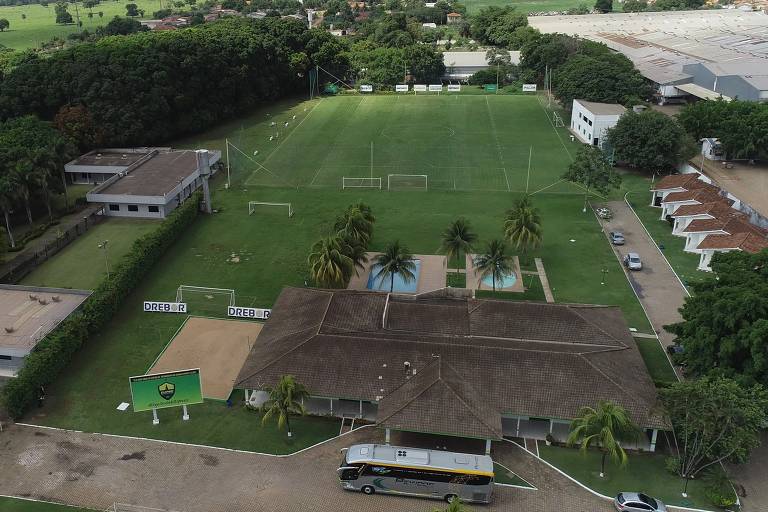 Instalação do centro de treinamento do Cuiabá