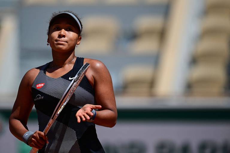 Naomi Osaka cita ansiedade e depressão ao desistir de Roland Garros