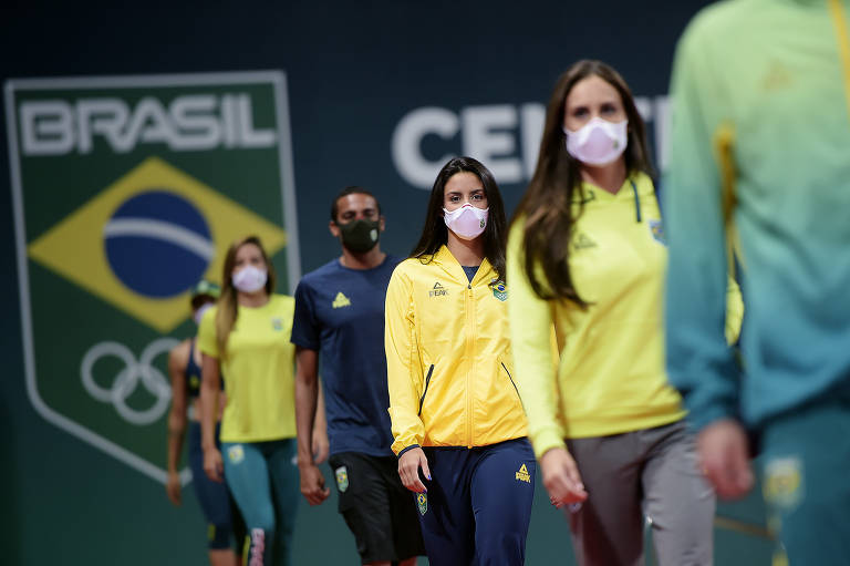 Uniformes da delegação brasileira para Olimpíada de Tóquio