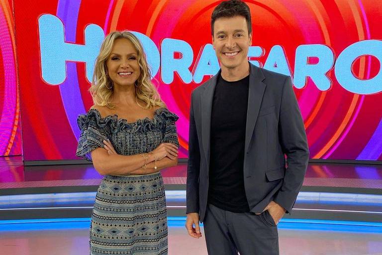 Eliana e Faro participam do programa um do outro em ação publicitária