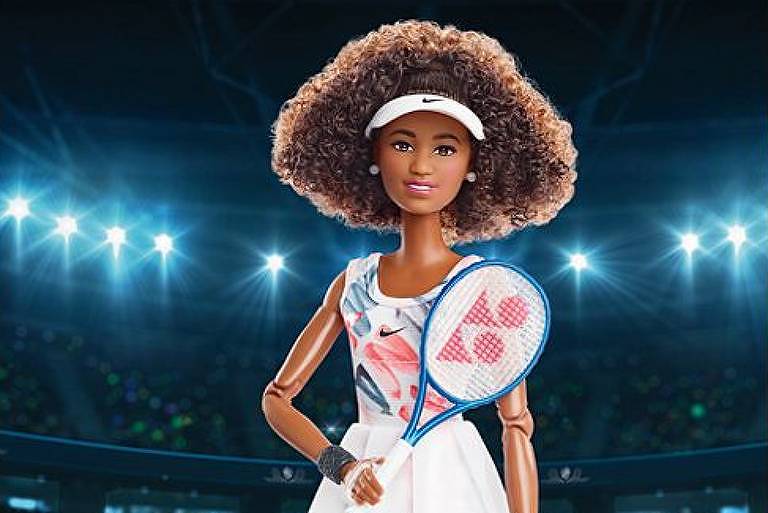 Estrela do tênis, Naomi Osaka ganha linha de bonecas Barbie