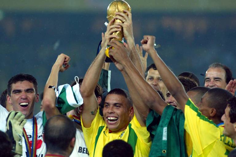 A final da Copa do Mundo de 2002 entre Brasil e Alemanha