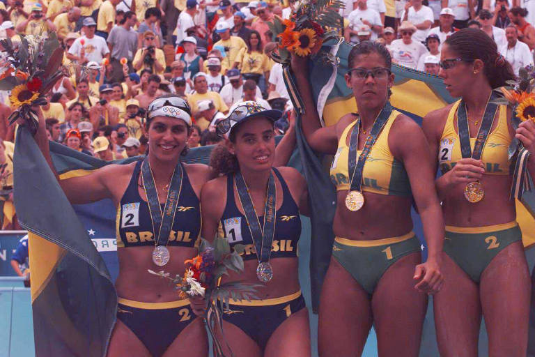 Mulheres brasileiras dão show nos Jogos de Atlanta-96