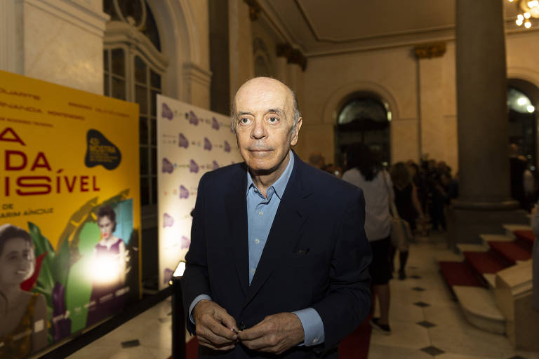 O senador José Serra (PSDB) durante evento no Theatro Municipal de São Paulo