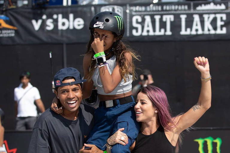 Rayssa Leal vence 1ª etapa da Liga de Skate Street depois das Olimpíadas