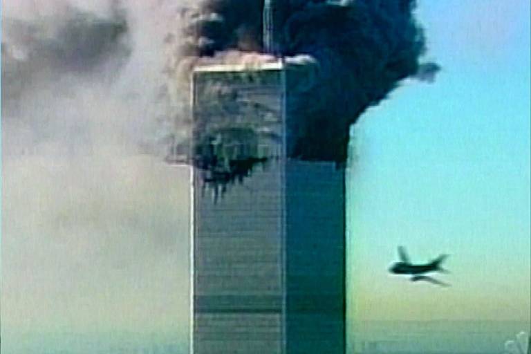 Imagens dos atentados de 11 de Setembro, que deixaram quase 3.000 mortos