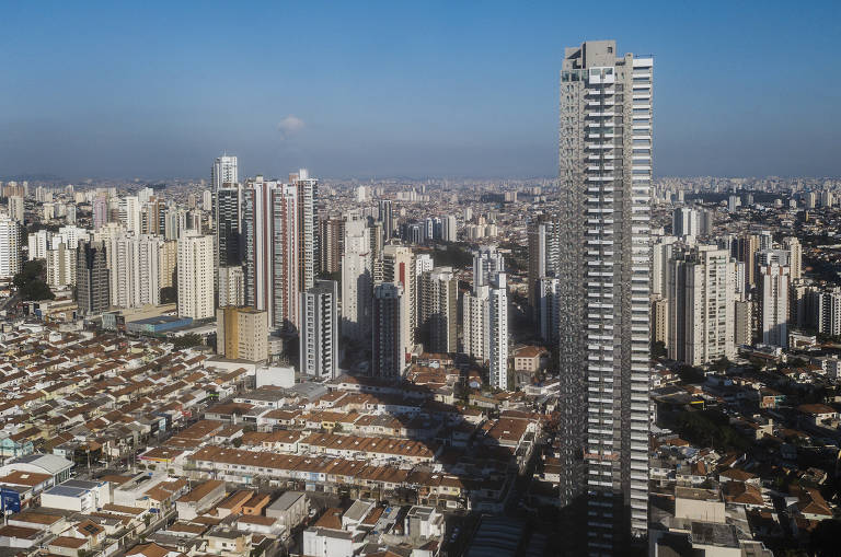 Os novos prédios altos de São Paulo