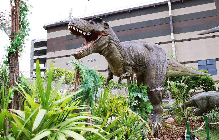 Veja imagens do T-Rex Park, parque de diversões sobre dinossauros