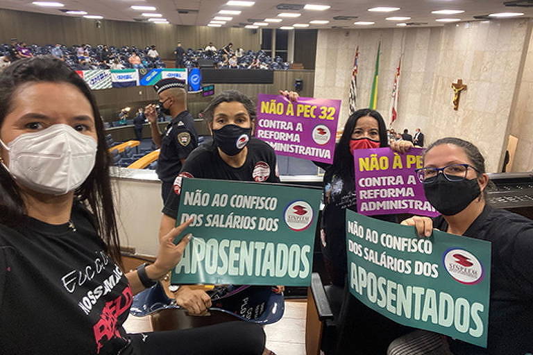 Servidores municipais de SP entram em greve contra reforma da Previdência