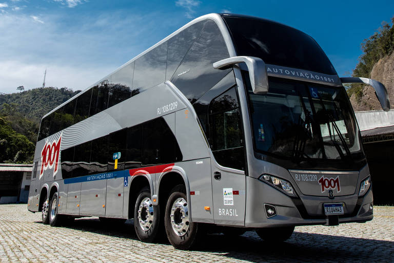 Novo ônibus Scania adqurido pelo grupo JCA para a operadora 1001