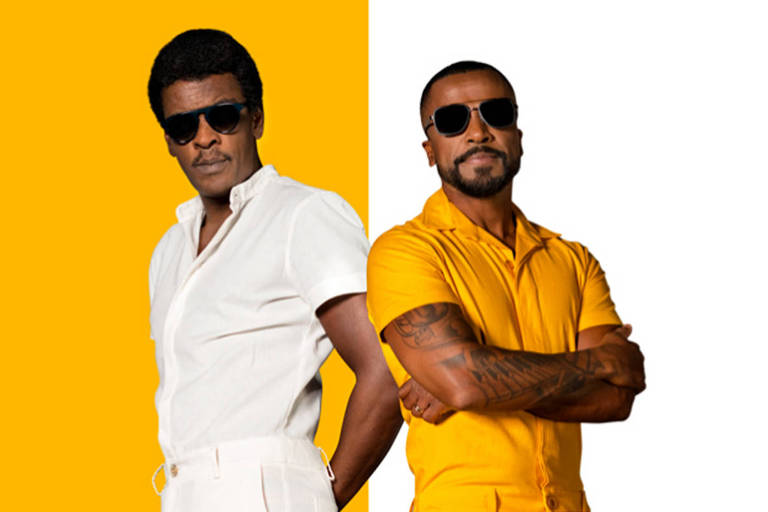 Seu Jorge e Alexandre Pires anunciam turnê Irmãos no Brasil