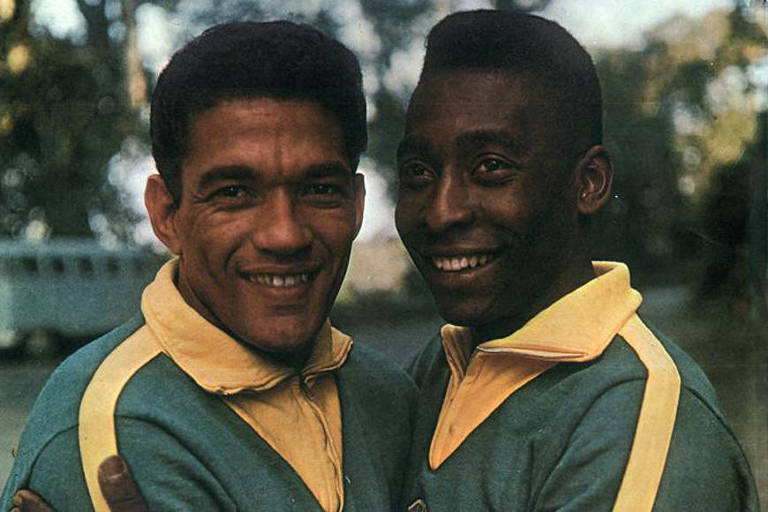 Pelé e Garrincha jamais perderam um jogo pela seleção quando jogaram juntos