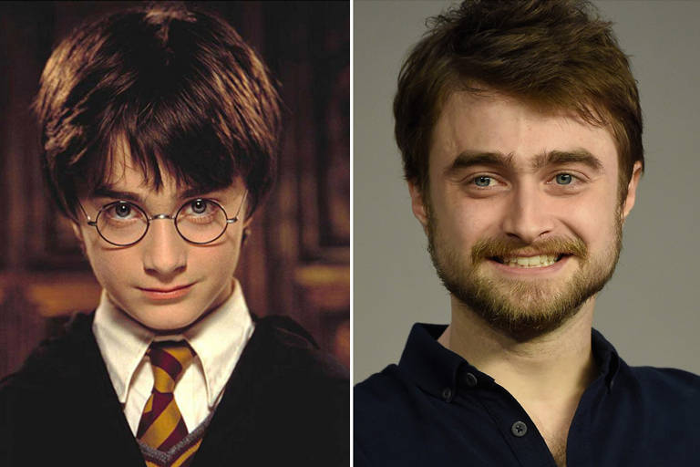 Veja o antes e depois dos atores de Harry Potter