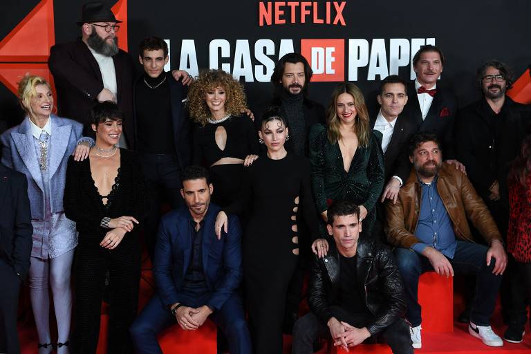 Elenco de "La Casa de Papel" 