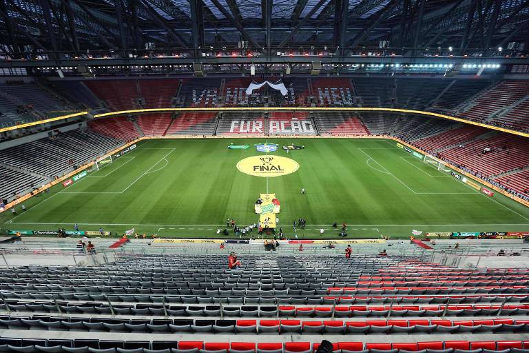 Ligga Arena, estádio do Athletico-PR, em Curitiba.