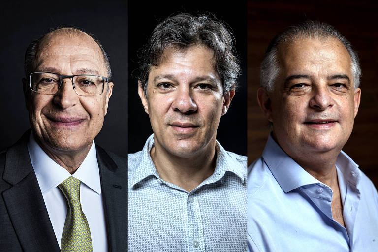 Datafolha: Alckmin, Haddad e França lideram disputa para o Governo de São Paulo