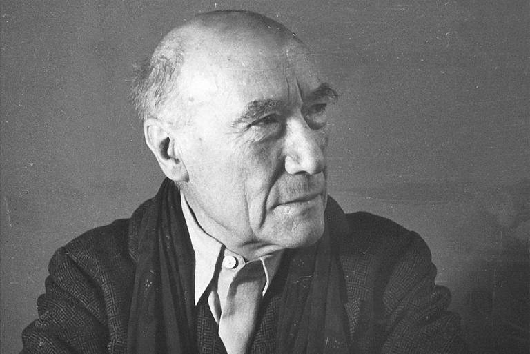 andré gide em preto e branco