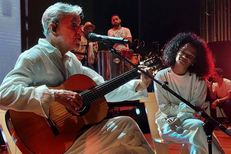 Caetano Veloso e Alcione dão o tom em show com Luísa Sonza, Liniker e Maria Rita