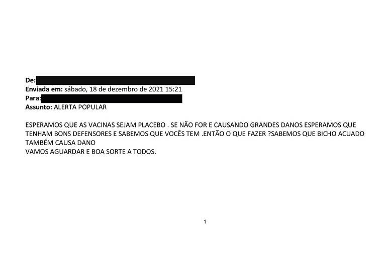 Diretores e ténicos da Anvisa sofrem ameaças por email; veja