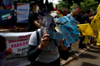 PROTESTO / SERVIDORES PUBLICOS / GOVERNO BOLSONARO / GUEDES