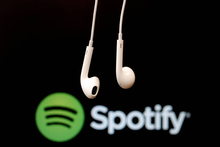 Logo do serviço de streaming Spotify