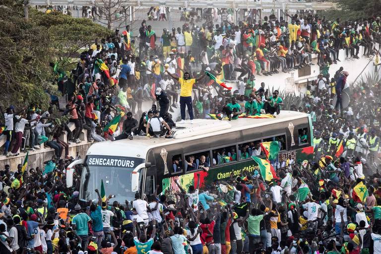 Senegal decreta feriado nacional para festejar título da Copa Africana