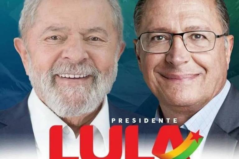 Santinho da chapa Lula-Alckmin já circula em redes do PT