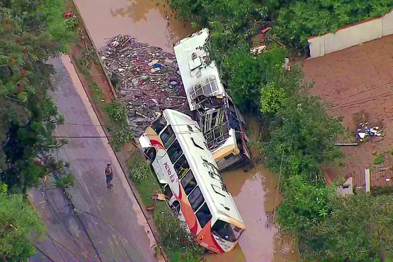 Temporal causa mortes e destruição em Petrópolis (RJ)