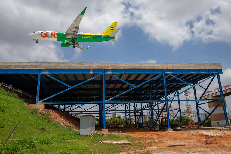 Novas áreas de escape no aeroporto de Congonhas (SP)