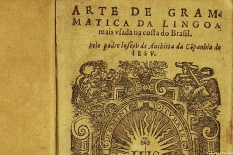 Edição histórica de "Arte de gramática da língua mais usada na costa do Brasil", de José de Anchieta