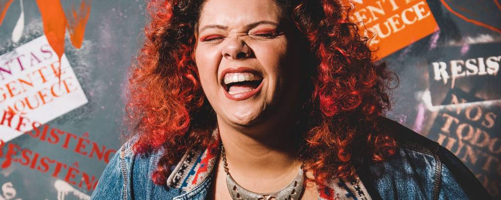 foto da cantora Maíra Garrido na capa do seu álbum Pode amar