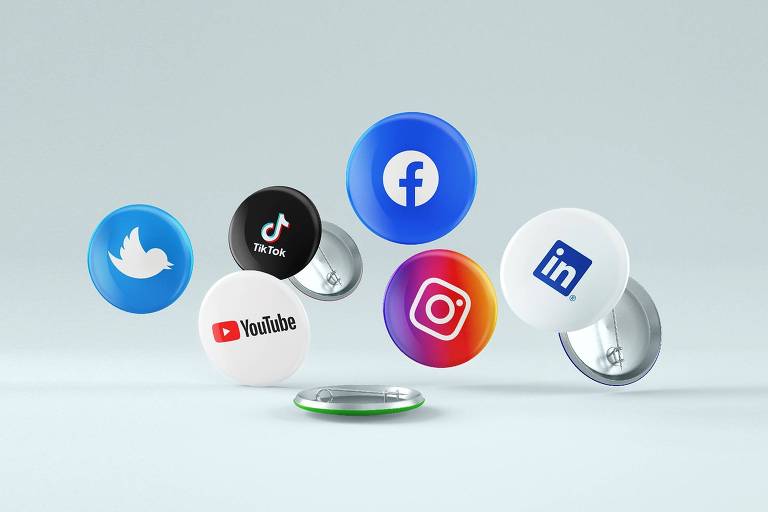 Logotipos das Redes sociais