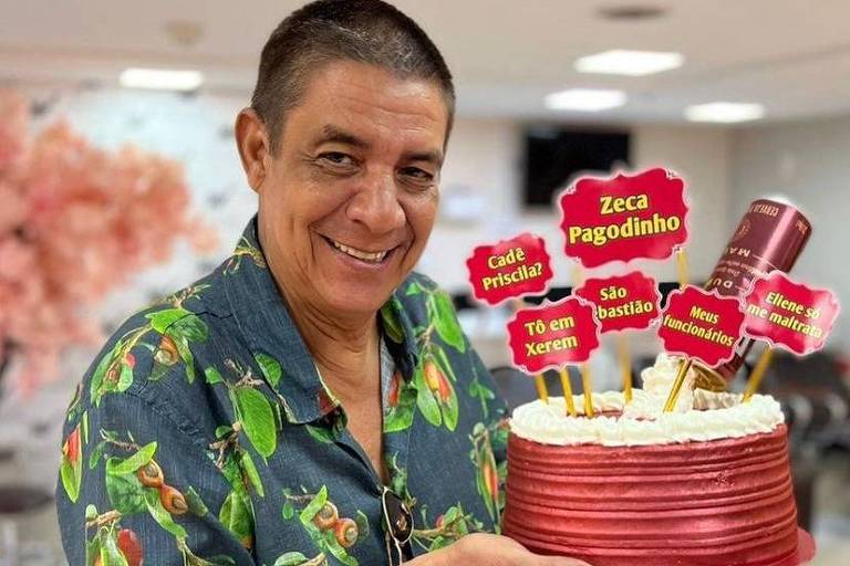 'Psicóloga pra quê? Tenho a Eliene, minha manicure', diz Zeca Pagodinho