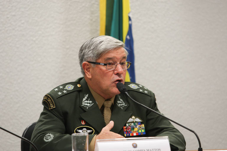 O general Luís Carlos Gomes Mattos, presidente do Superior Tribunal Militar, torturou a gramática normativa da língua portuguesa em seu pronunciamento