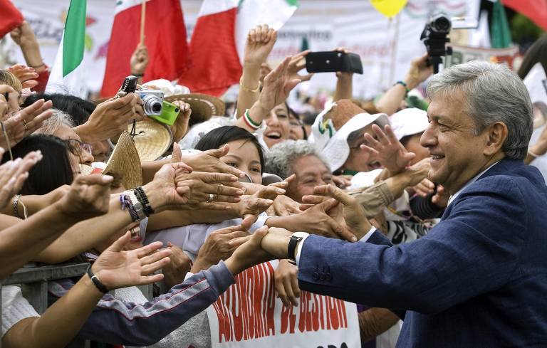 Esté é Andrés Manuel López Obrador, presidente do México