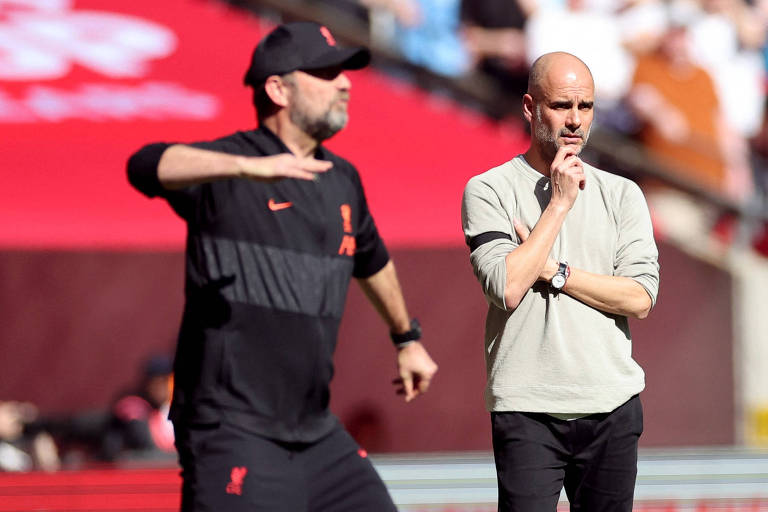 Ancelotti, Guardiola e Klopp fazem disputa de estilos