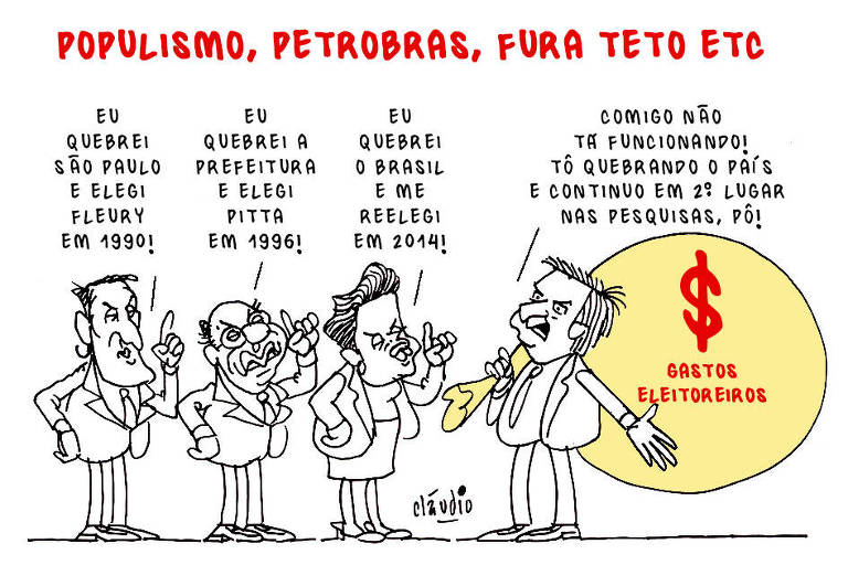 Bolsonaro bota pra quebrar...o Brasil!